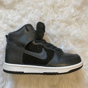 Nike Dunk High 6.0 Glitter ✨ Sparkle Size 6.5 👟